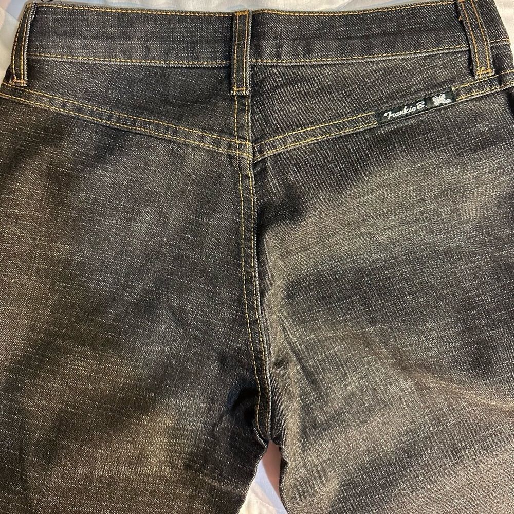 Frankie B Black Jeans Size 2, Inseam: 34 inches Bootcut - Picture 3 of 13